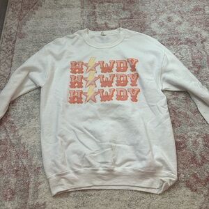 White Comfy Crewneck